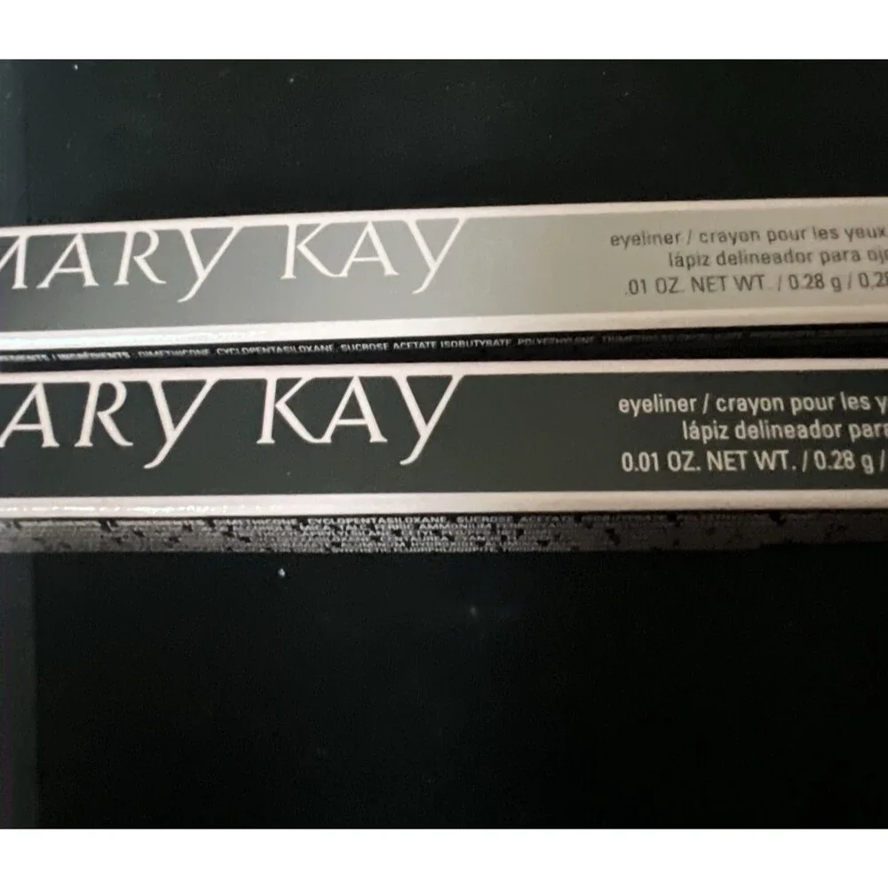 2 New Mary Kay Steely 017634 Retired Orginal  Formula Eyeliners eyeliner